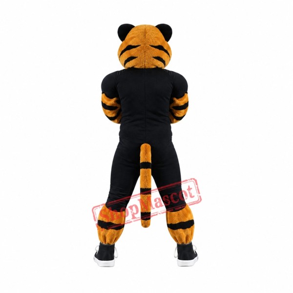 Power Sport Tiger Mascot Costume Power Sport Tiger Mascot Costume