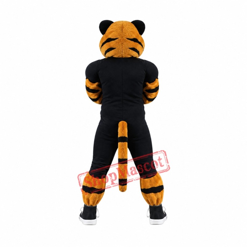 Power Sport Tiger Mascot Costume