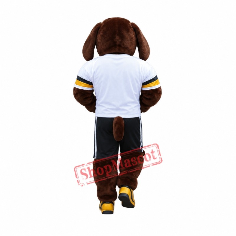 Superb Sport Dog Mascot Costume Superb Sport Dog Mascot Costume