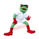 Superb Sport Frog Mascot Costume