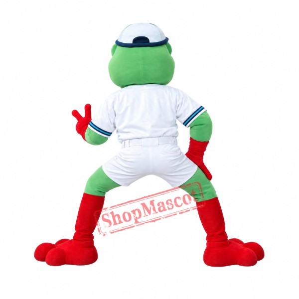 Superb Sport Frog Mascot Costume