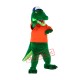 Superb Sport Gator Mascot Costume Superb Sport Gator Mascot Costume