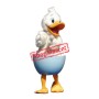 Superb White Duck Mascot Costume