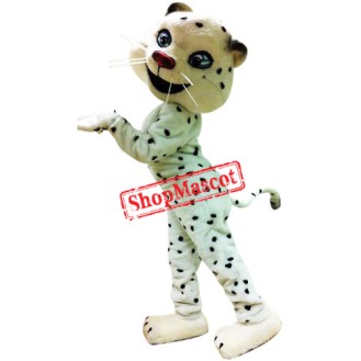 Superb Snow Leopard Mascot Costume