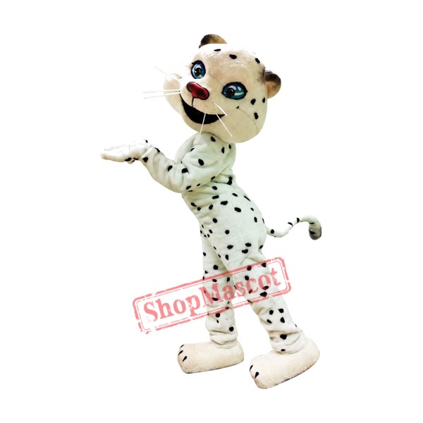 Superb Snow Leopard Mascot Costume