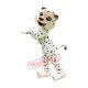 Superb Snow Leopard Mascot Costume Superb Snow Leopard Mascot Costume