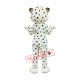 Superb Snow Leopard Mascot Costume Superb Snow Leopard Mascot Costume