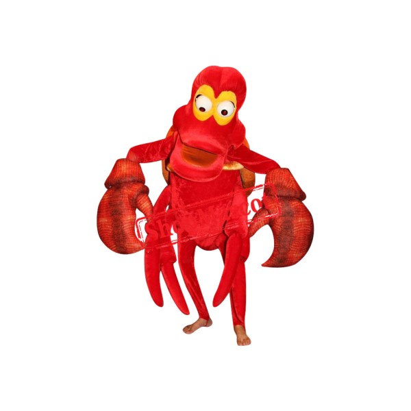 Superb Red Crab Mascot Costume