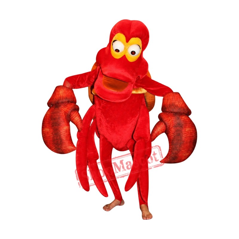 Superb Red Crab Mascot Costume Superb Red Crab Mascot Costume
