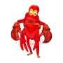 Superb Red Crab Mascot Costume