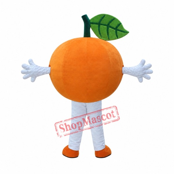 Affordable Orange Fruit Mascot Costume Affordable Orange Fruit Mascot Costume