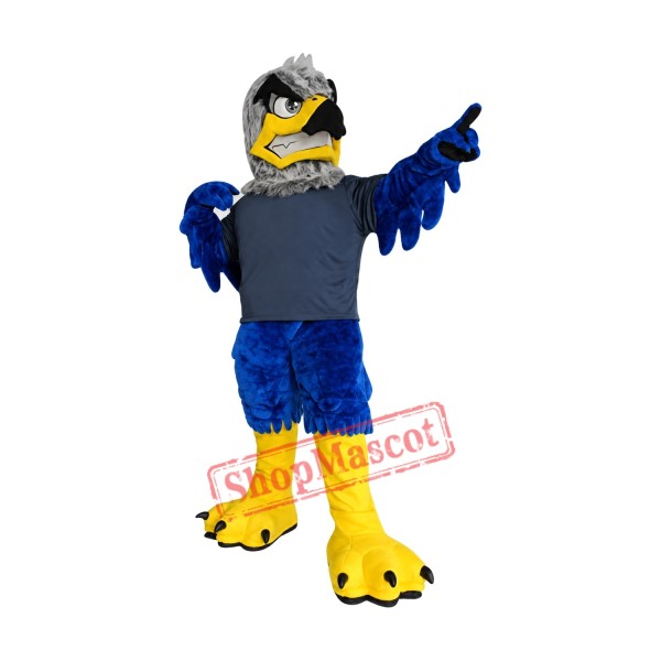 Sport Blue Eagle Mascot Costume
