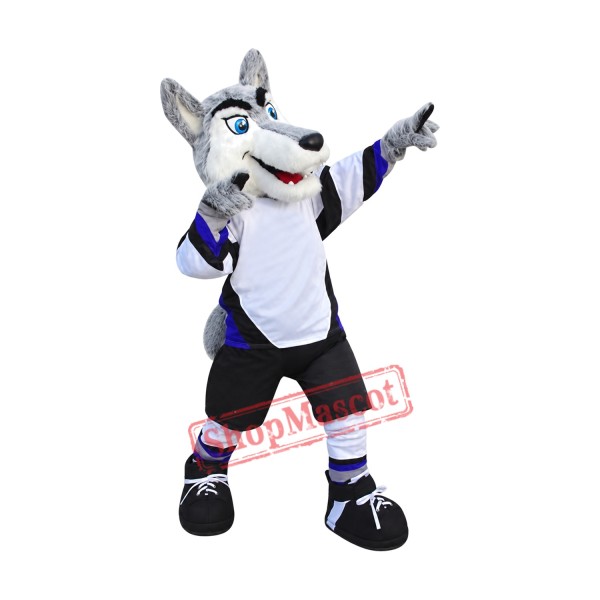 Sport Husky Dog Mascot Costume