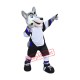 Sport Husky Dog Mascot Costume Sport Husky Dog Mascot Costume