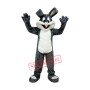 Affordable Easter Grey Bunny Mascot Costume