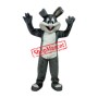 Affordable Easter Grey Bunny Mascot Costume