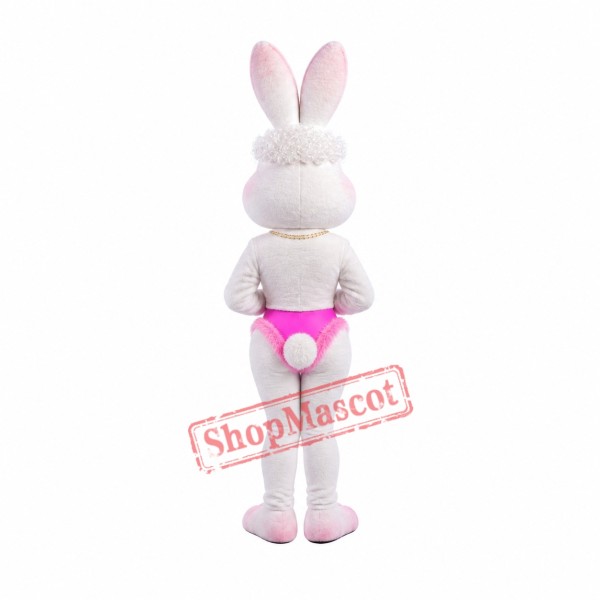 Happy Bunny Girl Mascot Costume