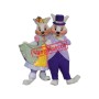 Mr. & Mrs. Easter Bunny Mascot Costume
