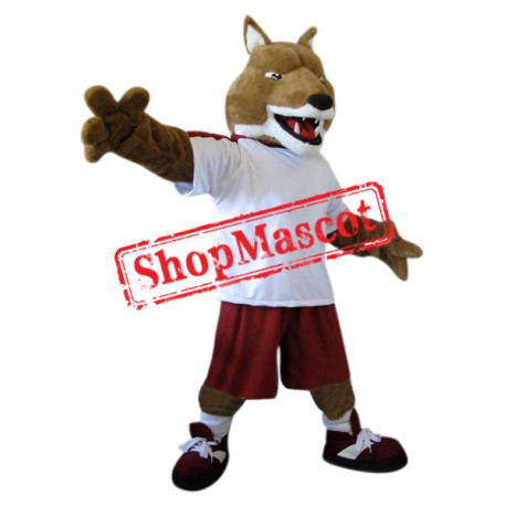 Superb Sport Fox Mascot Costume