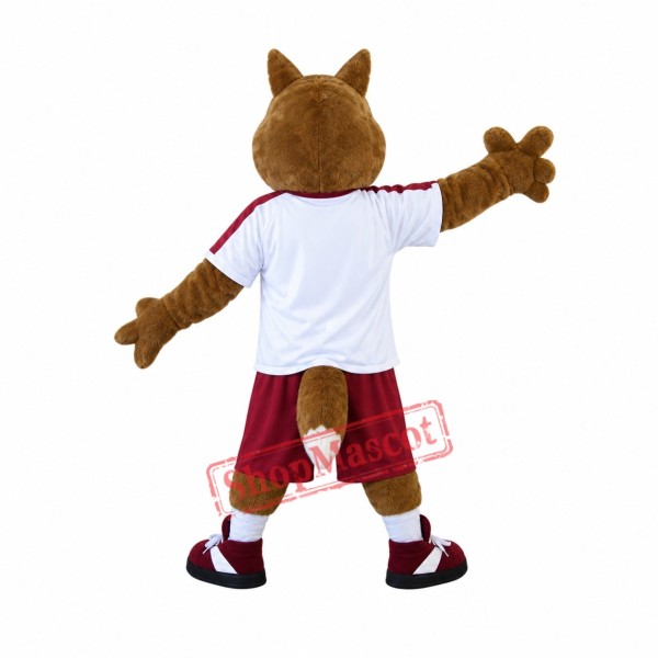 Superb Sport Fox Mascot Costume Superb Sport Fox Mascot Costume