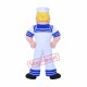Navy Mariner Mascot Costume Navy Mariner Mascot Costume