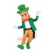 Superb Leprechaun Mascot Costume Superb Leprechaun Mascot Costume