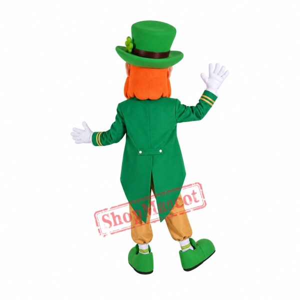 Superb Leprechaun Mascot Costume Superb Leprechaun Mascot Costume