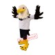 Superb Realistic University Eagle Mascot Costume Superb Realistic University Eagle Mascot Costume