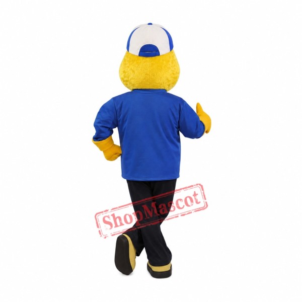 Superb College Duck Mascot Costume Superb College Duck Mascot Costume