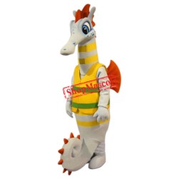 Superb Sea Horse Mascot Costume