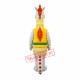 Superb Sea Horse Mascot Costume Superb Sea Horse Mascot Costume