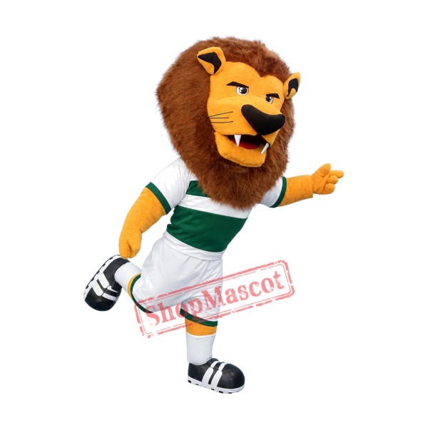 Superb Sport Lion Mascot Costume