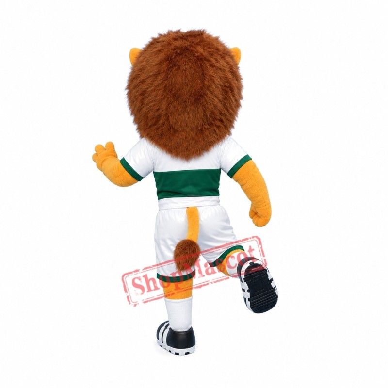 Superb Sport Lion Mascot Costume Superb Sport Lion Mascot Costume