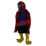 Superb Red Eagle Mascot Costume