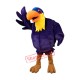 Purple Parrot Mascot Costume Purple Parrot Mascot Costume