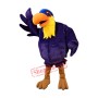 Purple Parrot Mascot Costume