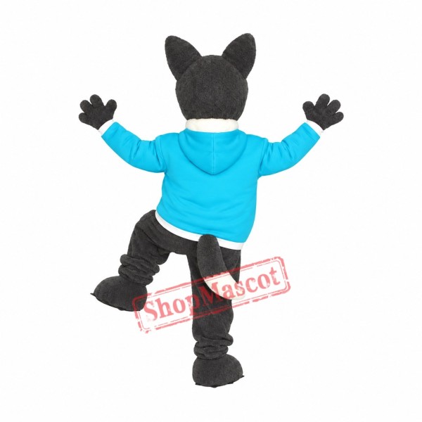 Affordable Cute Wolf Mascot Costume Affordable Cute Wolf Mascot Costume