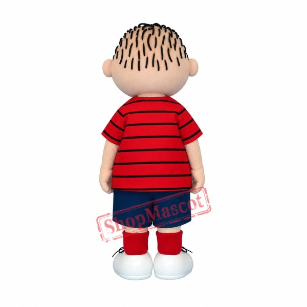 Peppermint Patty Boy Mascot Costume Peppermint Patty Boy Mascot Costume