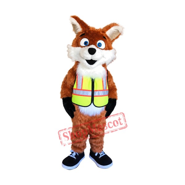 Superb Lightweight Fox Mascot Costume