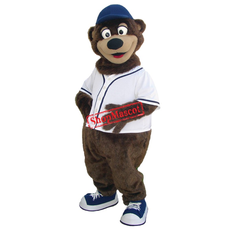 Superb Sport Bear Mascot Costume