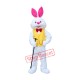 Deluxe Easter Bunny Mascot Costume Deluxe Easter Bunny Mascot Costume