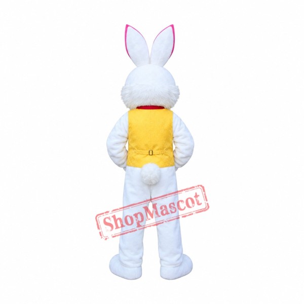 Deluxe Easter Bunny Mascot Costume Deluxe Easter Bunny Mascot Costume