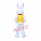 Deluxe Easter Bunny Mascot Costume Deluxe Easter Bunny Mascot Costume