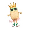 Potato King Mascot Costume