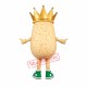 Potato King Mascot Costume Potato King Mascot Costume
