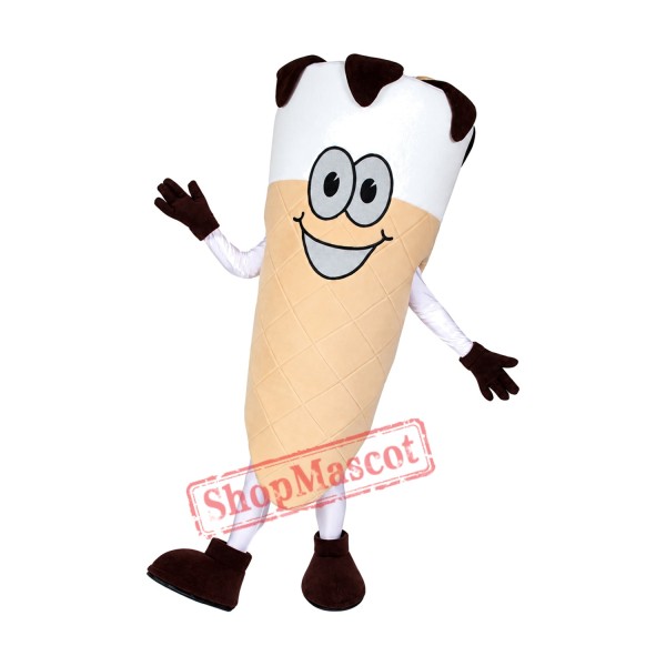 Cornetto Ice Cream Mascot Costume Cornetto Ice Cream Mascot Costume