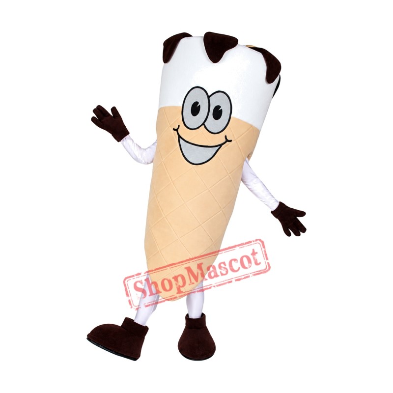 Cornetto Ice Cream Mascot Costume Cornetto Ice Cream Mascot Costume