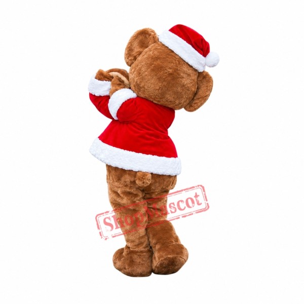 Christmas Monkey Mascot Costume Christmas Monkey Mascot Costume