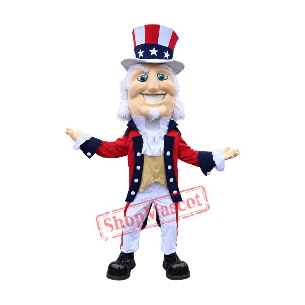 Superb Uncle Sam Mascot Costume
