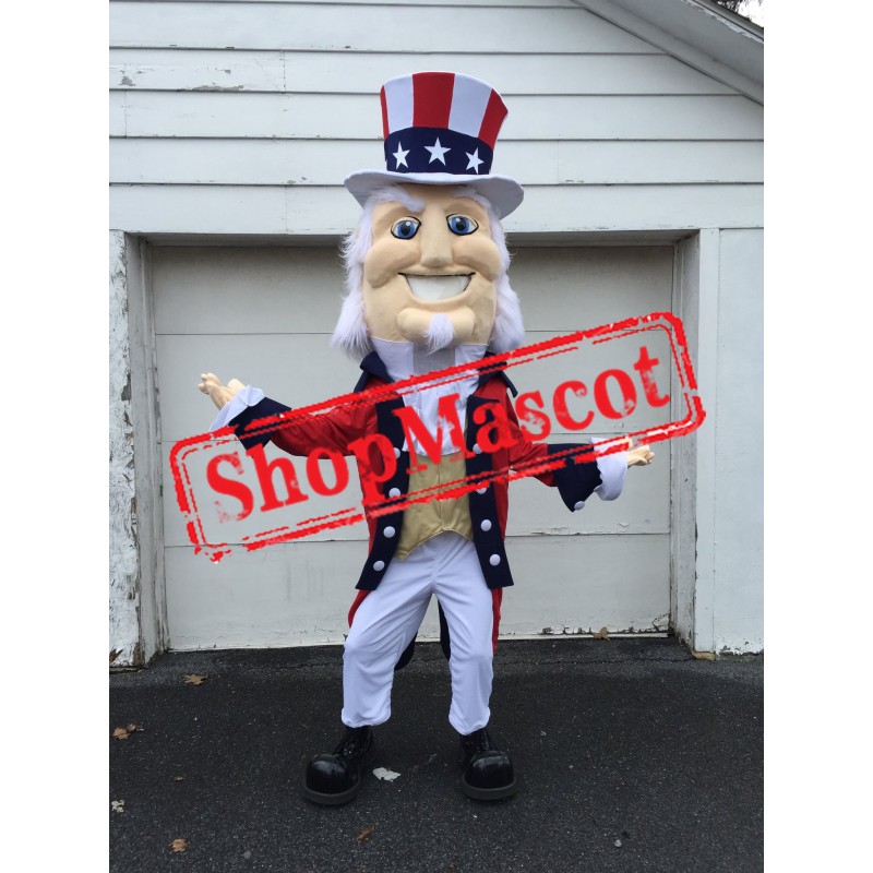 Superb Uncle Sam Mascot Costume